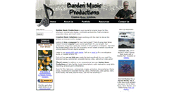 Desktop Screenshot of bardenmusic.com